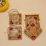 Rectangle Tray and Coaster Combo - Image 4