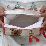 Jute Sling Bag Off White - Image 5