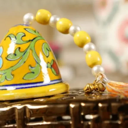 Yellow Hanging Bells (pack of 2)