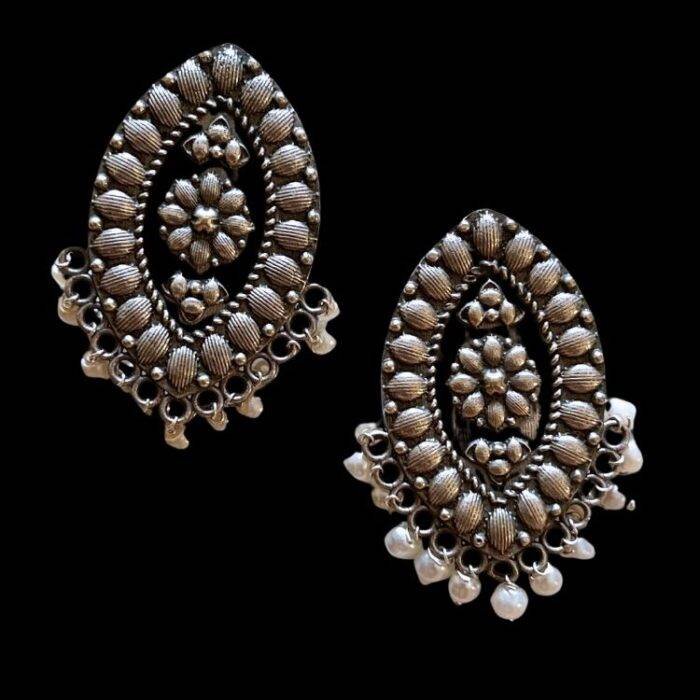 Oxidized Earrings Set of 3 - Image 4