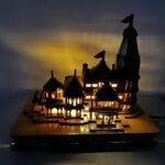 Ram Mandir Ayodhya Wooden Temple with Light - Image 2