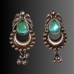 Brass Traditional Earrings for women fashion