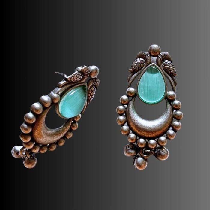 Brass Traditional Earrings for women fashion - Image 3