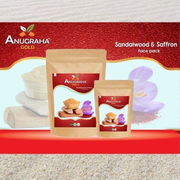 Sandalwood and Saffron Face Pack - Image 2
