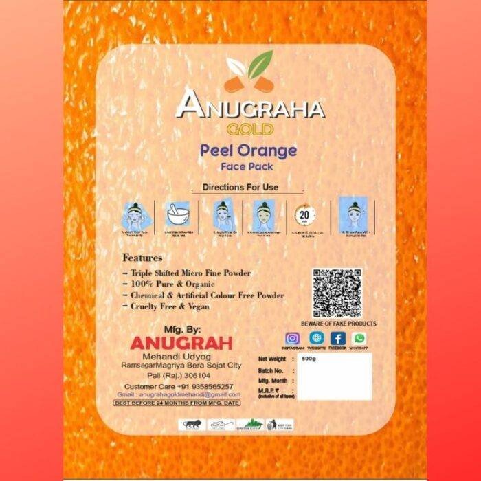 Peel Orange Face Pack Powder - Image 2