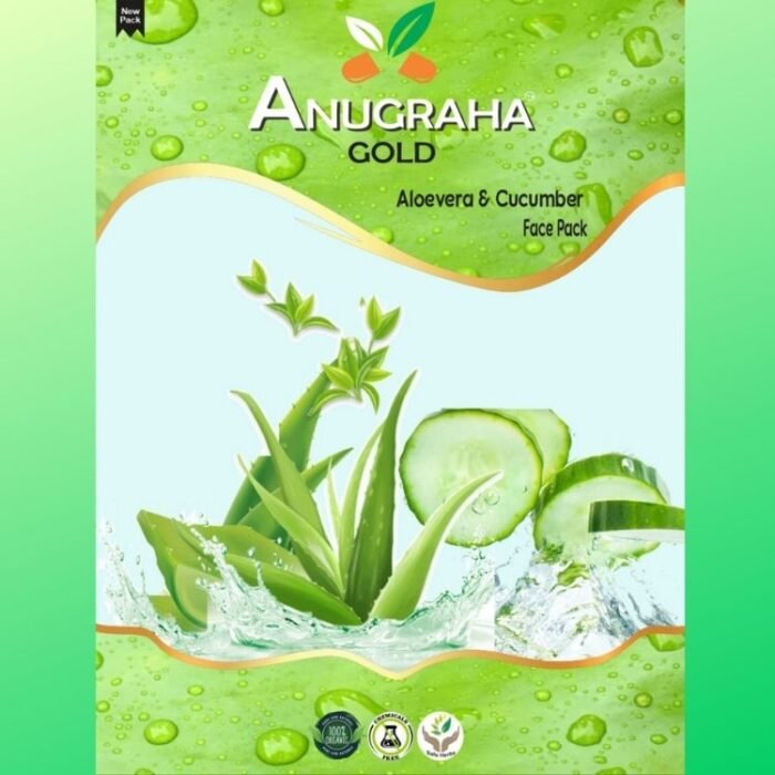 Aloevera and Cucumber Face Pack Powder - Image 2