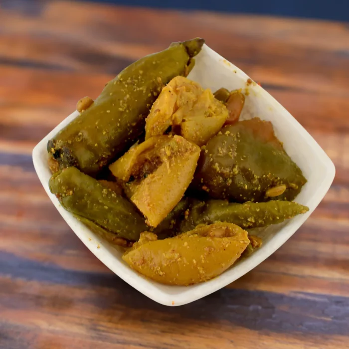 Rajasthani Lemon Green Chilli Pickle - Image 3
