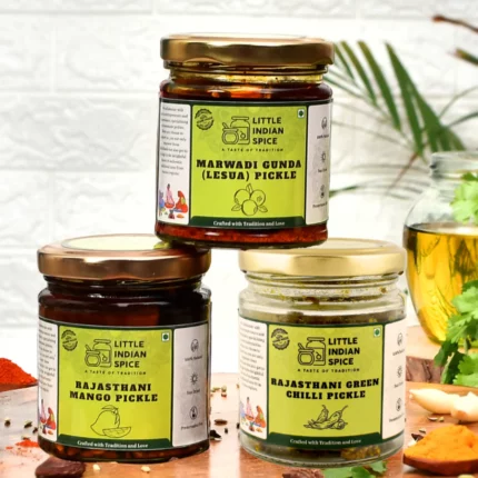 Flavor Of Rajasthan 3 Pickles In 1 Pack