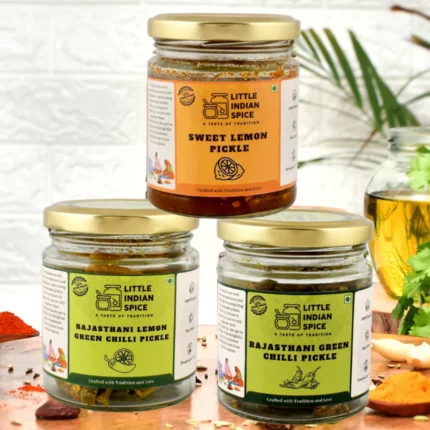Taste Of Rajasthan 3 Pickles In 1 Pack