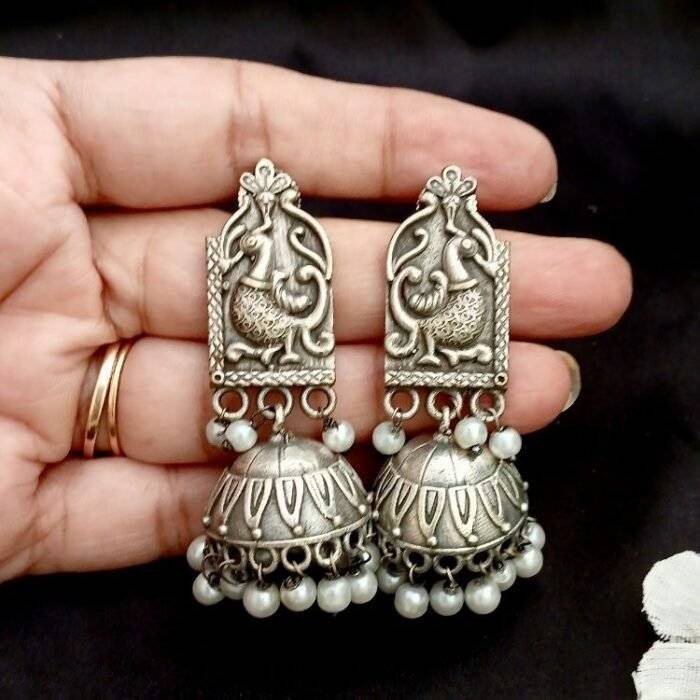 Jumka Shaped Earrings - Image 2
