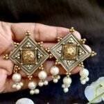 Modern Look Earrings - Image 2