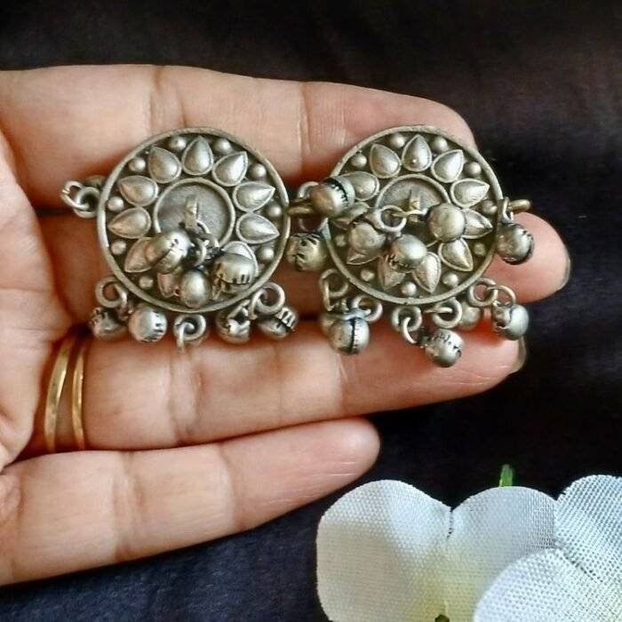 Cartwheel Shape Earrings - Image 2