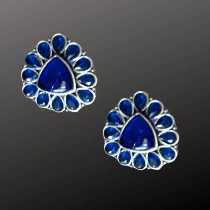 Blue Stone Antique Earrings