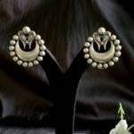 Two Bird Round Earrings