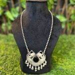 Regal Relic Necklace and Earrings Set - Image 4