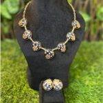 Antique Adorn Necklace and Earrings Set