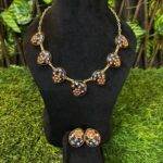 Antique Adorn Necklace and Earrings Set - Image 4