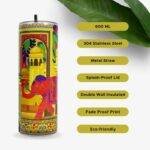 Shekhawati Rickshaw Tumbler Bottle - Image 5