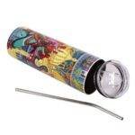 Elephant Walk in Shekhawati Tumbler Bottle - Image 6