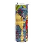 Elephant Walk in Shekhawati Tumbler Bottle - Image 4