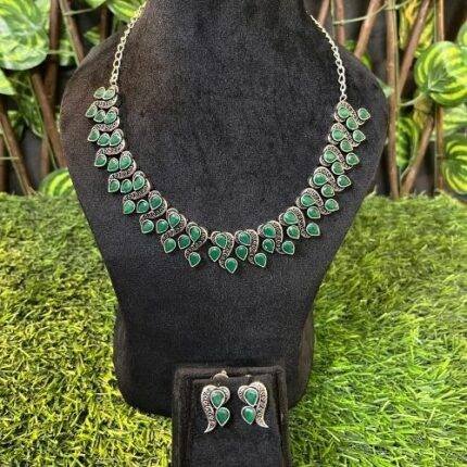 Eternal Ethnic Necklace and Earrings Set