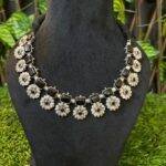 Heritage Halo Necklace and Earrings Set - Image 5