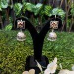 Jaipuri Jhumka Earrings - Image 2