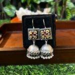 Jaipuri Jhumka Earrings
