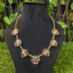 Maharani Mystique Necklace and Earrings Set - Image 3