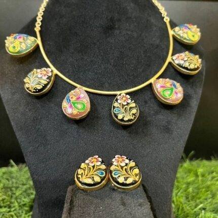 Royal Rajasthan Necklace and Earrings Set