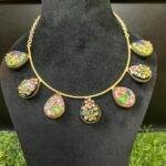 Royal Rajasthan Necklace and Earrings Set - Image 2