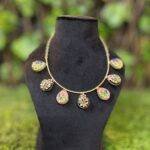 Royal Rajasthan Necklace and Earrings Set - Image 4