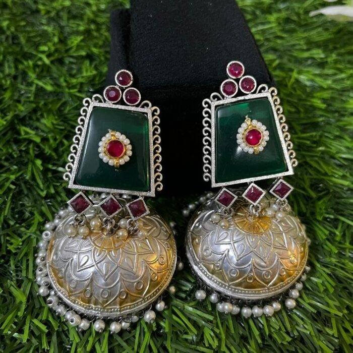 Silver Gleam Earrings - Image 2