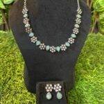 Vintage Vedic Necklace and Earrings Set