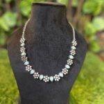 Vintage Vedic Necklace and Earrings Set - Image 2