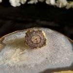 Brown Agate Solar Ring - Image 5