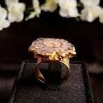 Brown Agate Solar Ring - Image 3