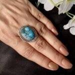 Faux Turquoise Ring - Image 3