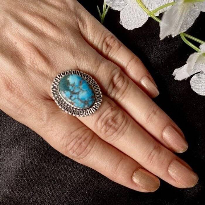 Faux Turquoise Ring - Image 3