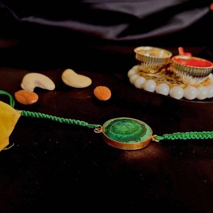 Artisan Touch Agate Rakhi - Image 2