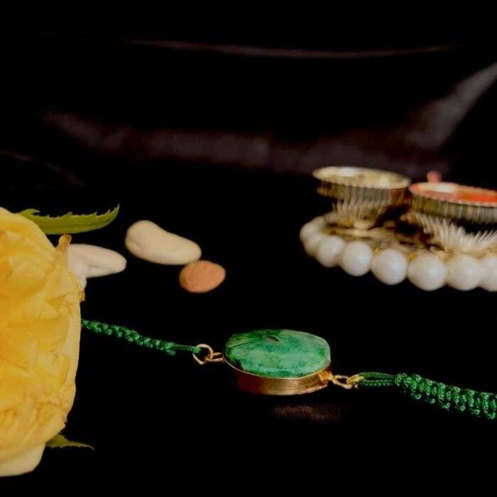 Bhai-Bahan Ki Hungama Agate Rakhi - Image 2