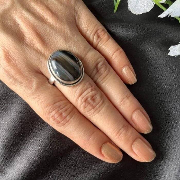 Black Onyx Ring - Image 3