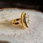 Crystal Pyrite Oval Ring - Image 3