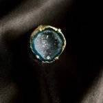 Dark Green Druzy Ring - Image 6