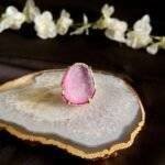 Pink Druzy Ring - Image 2