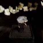 White Druzy Ring - Image 4