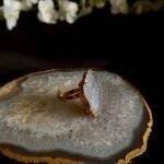 White Druzy Ring - Image 3