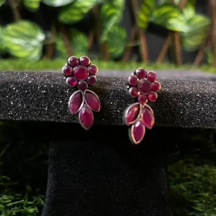 Silver Replica Earrings combo of 3 - Image 8