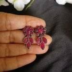 Silver Replica Earrings combo of 3 - Image 7