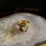 Pyrite Stone Natural Cut Ring Small - Image 6